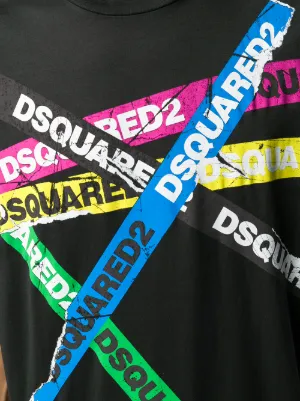 dsquared2 t shirt tape