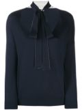 RED Valentino bow tie jumper - Blue