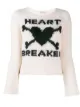 الصورة 1 من RED Valentino كنزة بنقش 'Heart Breaker'