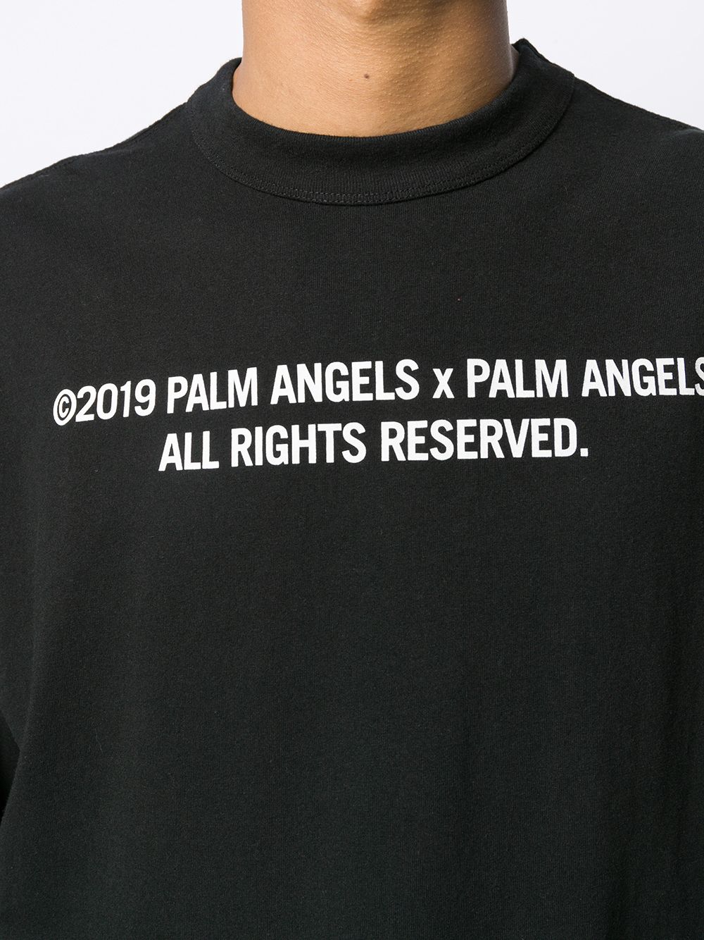 фото Palm angels толстовка с логотипом