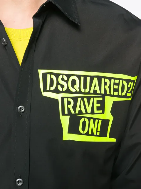 dsquared rave on t shirt