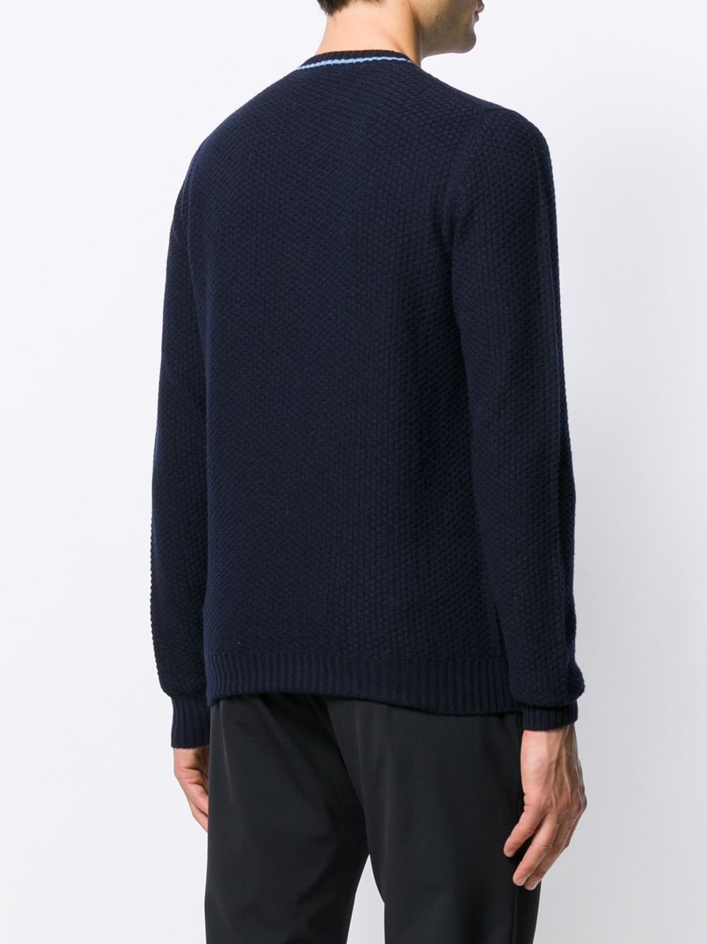 фото Prada кашемировый свитер с круглым вырезом