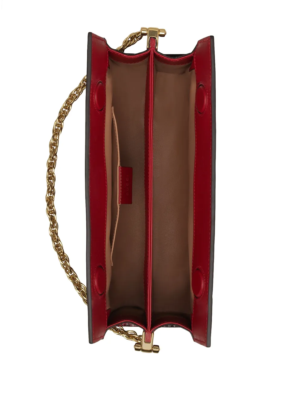 gucci red snakeskin bag