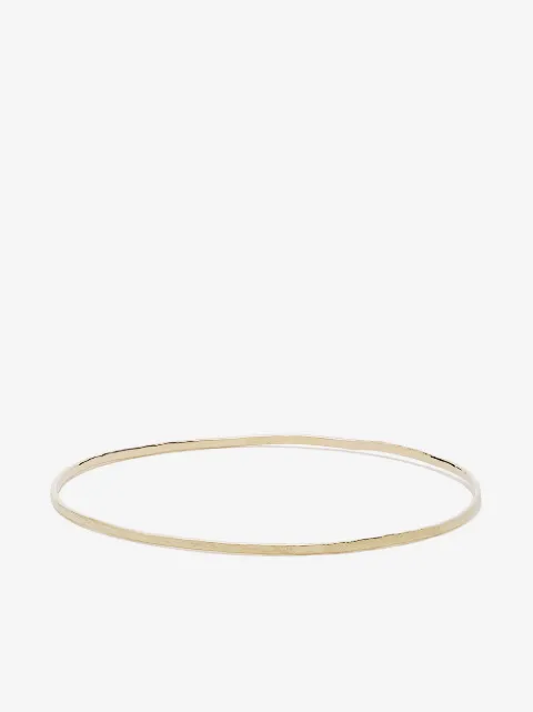 Wouters & Hendrix Gold 18kt gold hammered bangle