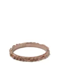 Wouters & Hendrix Gold 18kt rose gold Figaro Chain ring - Pink