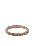 Wouters & Hendrix Gold 18kt rose gold Snail Diamond Chain ring - Pink