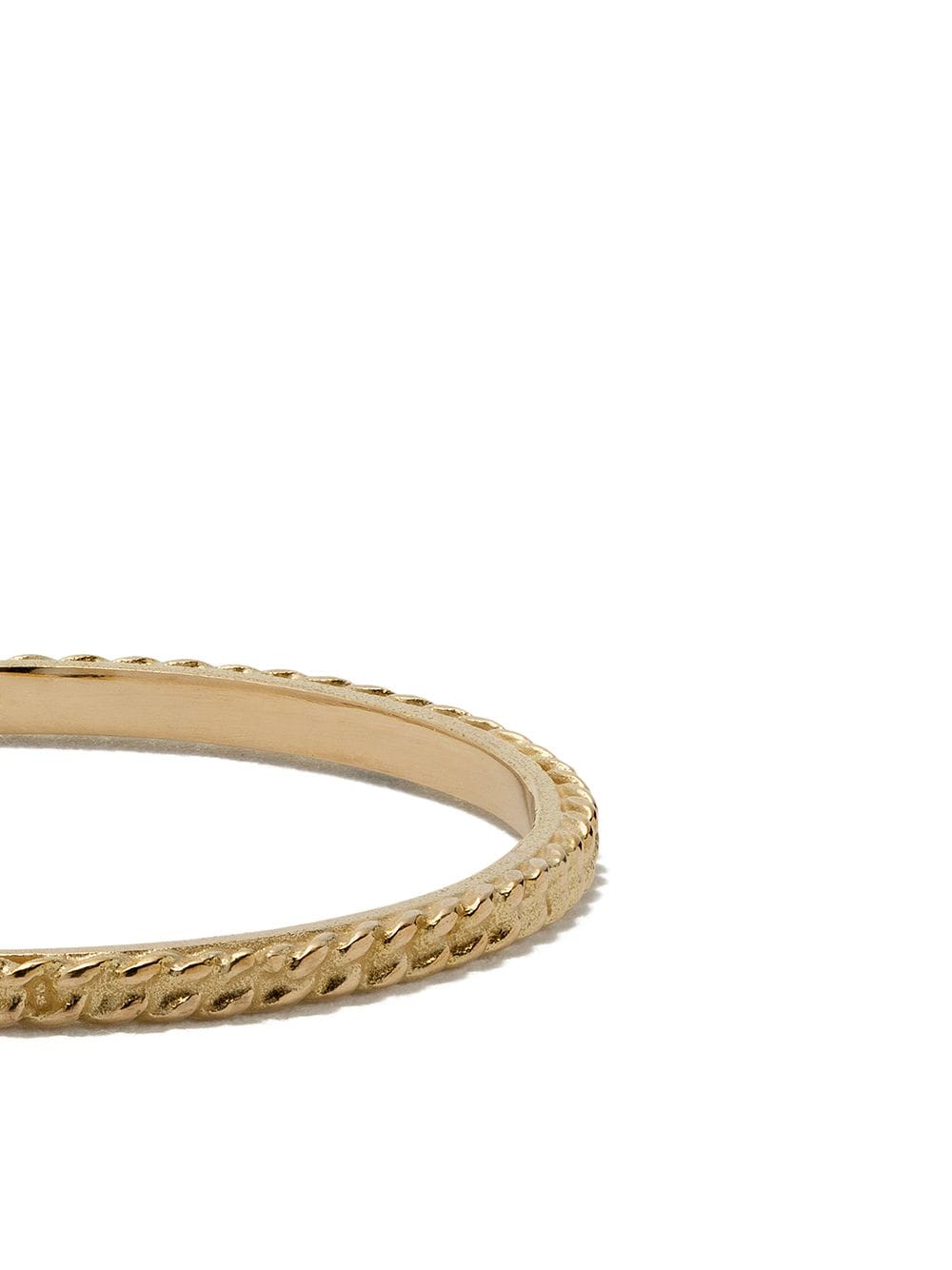 Shop Wouters & Hendrix Gold 18kt Gold Gourmet Chain Ring In Yellow Gold