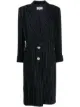 الصورة 1 من Valentino Pre-Owned معطف مخطط كلاسيكي