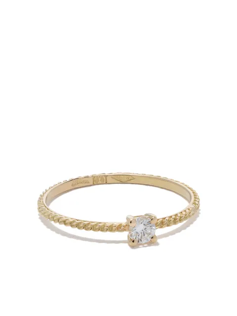 Wouters & Hendrix Gold 18kt gold diamond Uzerai exclusive ring