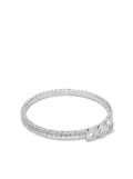 Wouters & Hendrix Gold 18kt white gold Chain Diamond ring - Silver