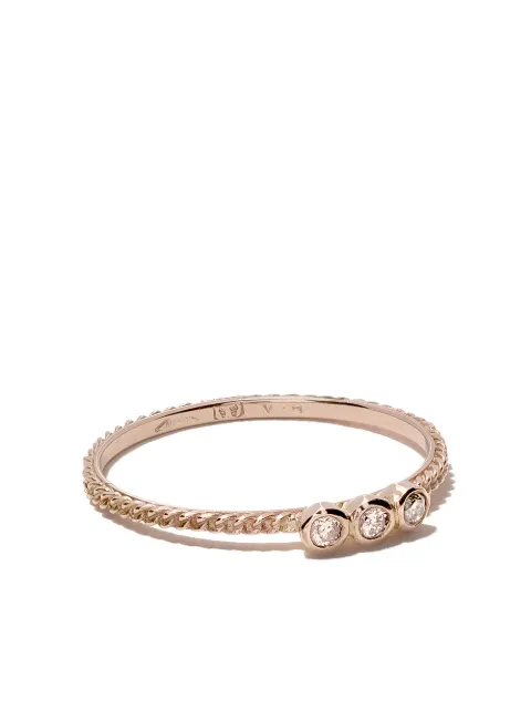 Wouters & Hendrix Gold 18kt Rotgoldring mit Diamanten