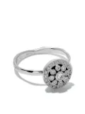 Wouters & Hendrix Gold 18kt white gold Diamond Rosetta ring - Silver