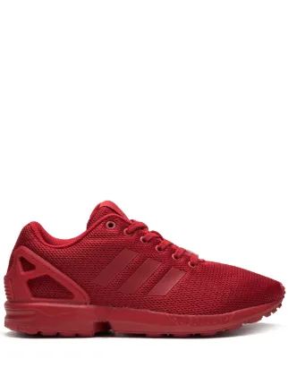 red adidas shoes flux