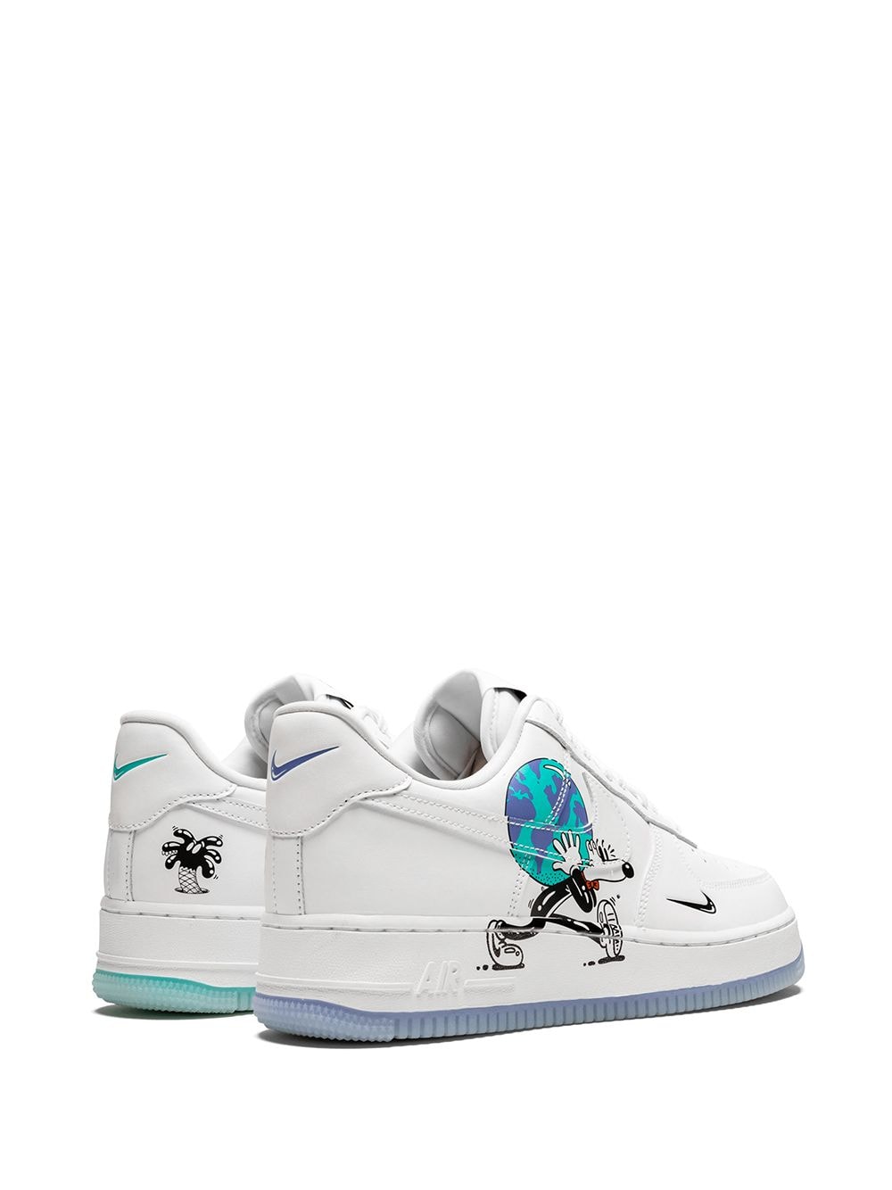 Air Force 1 Flyleather QS "Earth Day" Sneakers - Farfetch