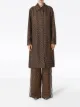 Burberry Keatsbridge single breasted Monogram print coat
