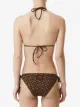 Burberry Monogram Print Triangle Bikini
