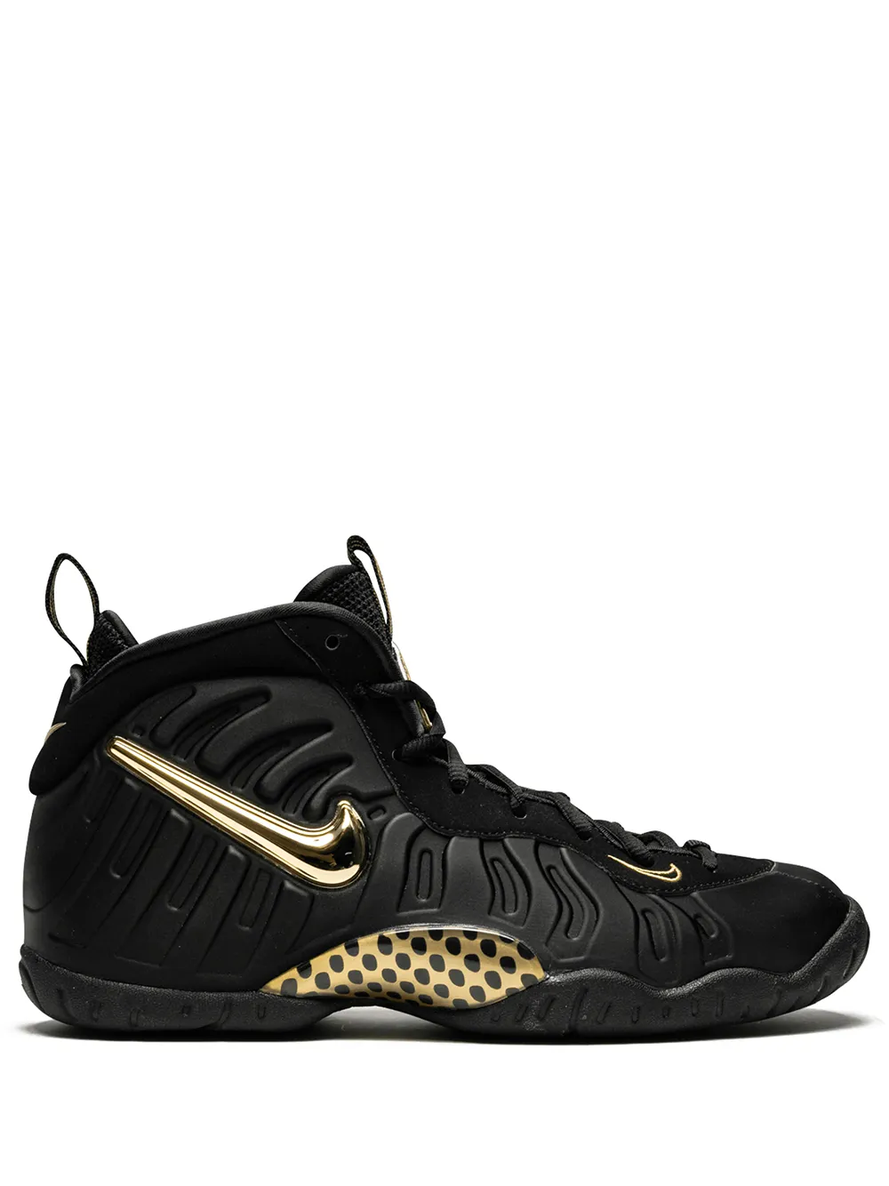 Nike Kids Little Posite One sneakers Zwart