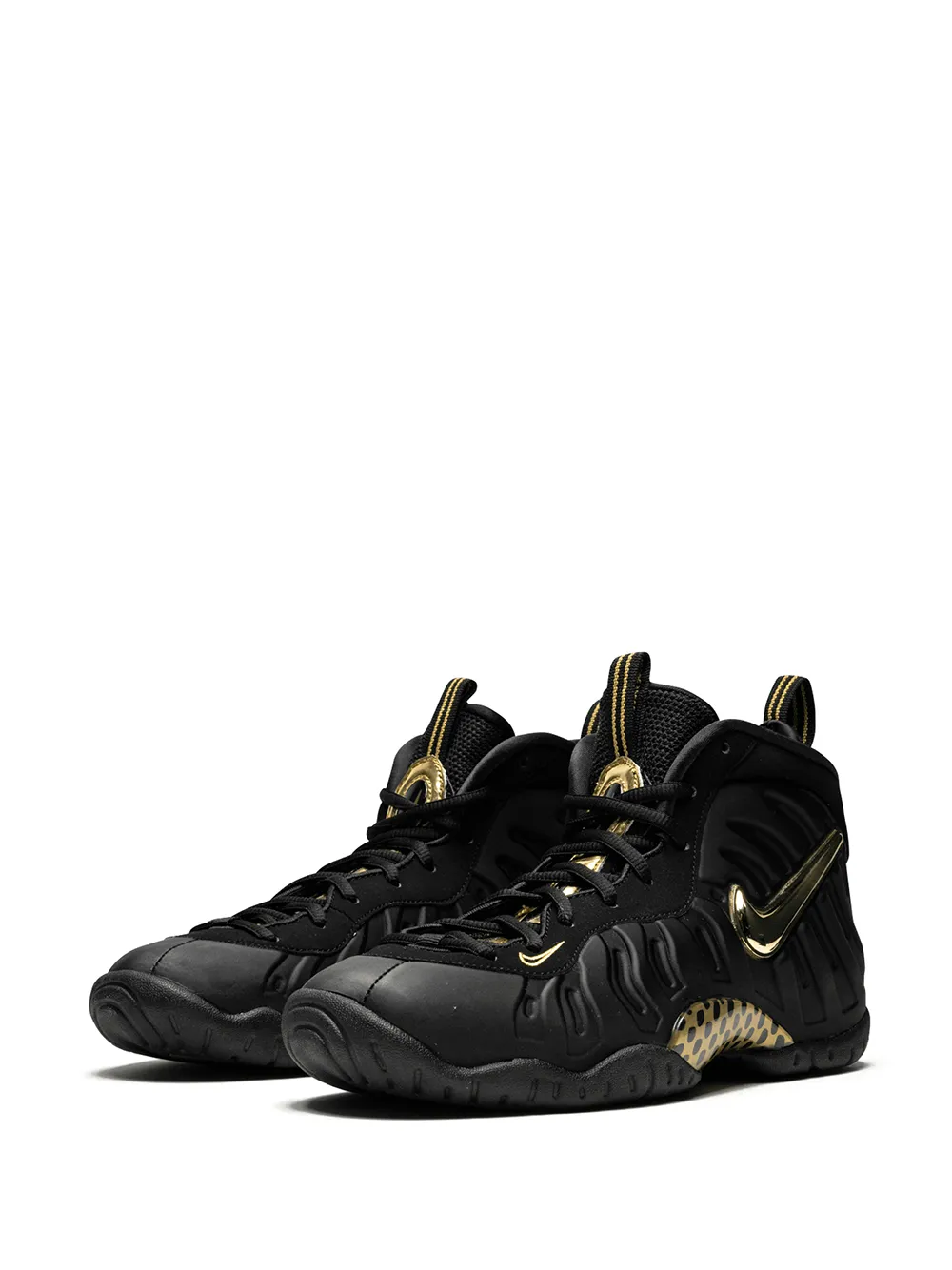 Nike Kids Little Posite One sneakers - Zwart