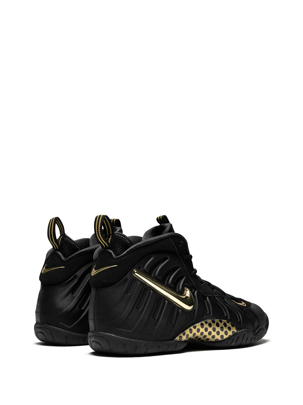 Nike Kids TEEN Little Posite Pro sneakers Black