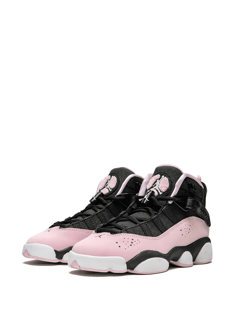 Pink and black store jordan 6 rings