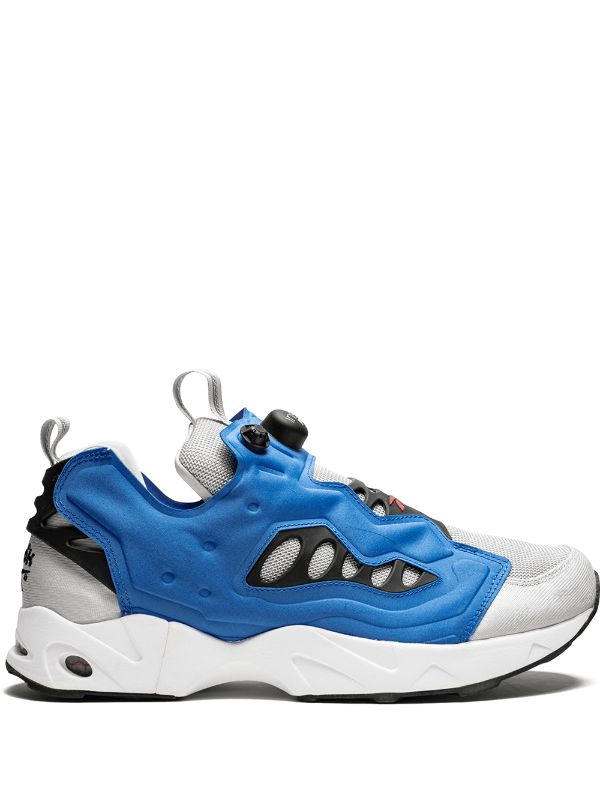 Shop blue Reebok Instapump Fury Road sneakers with Express Delivery -  Farfetch