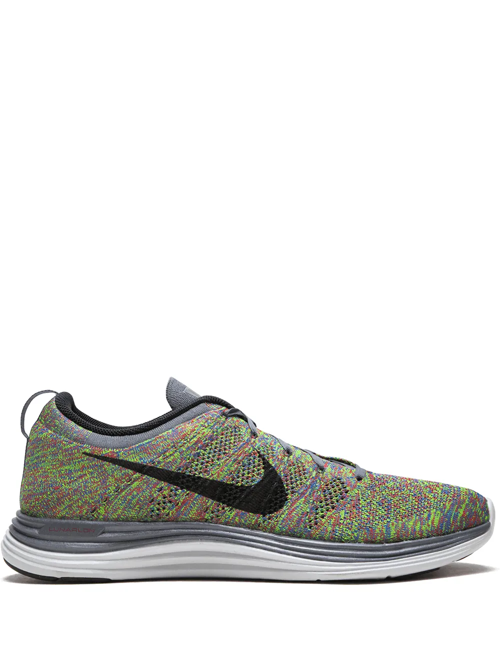 Nike Flyknit Lunar1 + sneakers | Grey | Image 1
