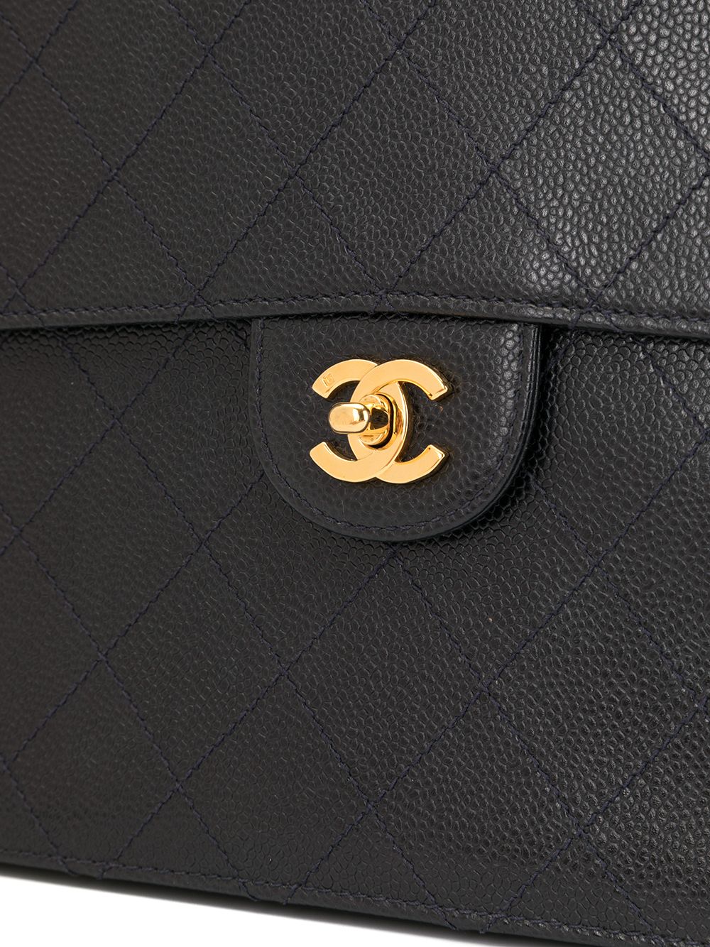 фото Chanel pre-owned сумка на плечо jumbo xl на цепочке