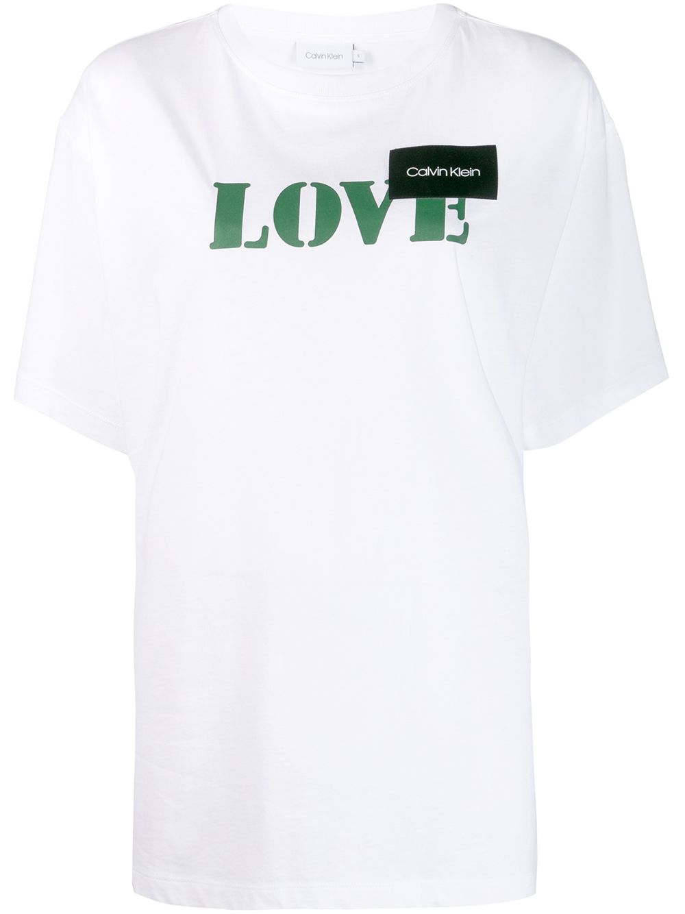 фото Calvin Klein футболка с принтом Love
