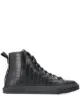 الصورة 1 من Giuseppe Zanotti حذاء رياضي برقبة وتأثير جلد التمساح
