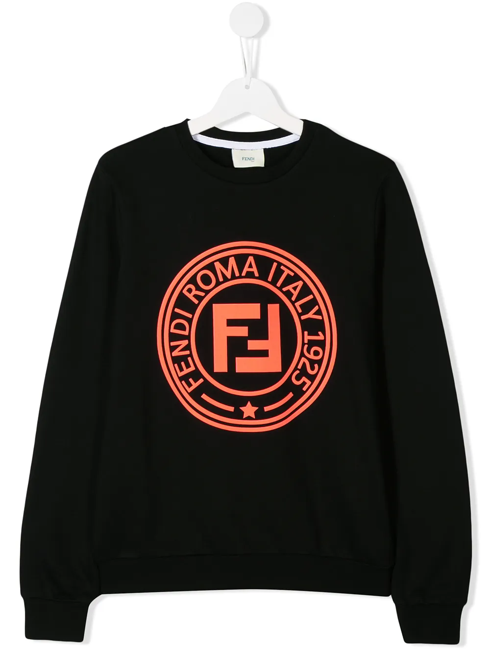 Fendi Kids толстовка с принтом Fendi Kids толстовка с принтом