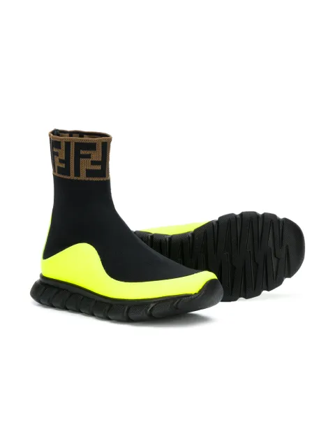fendi kids sock trainers