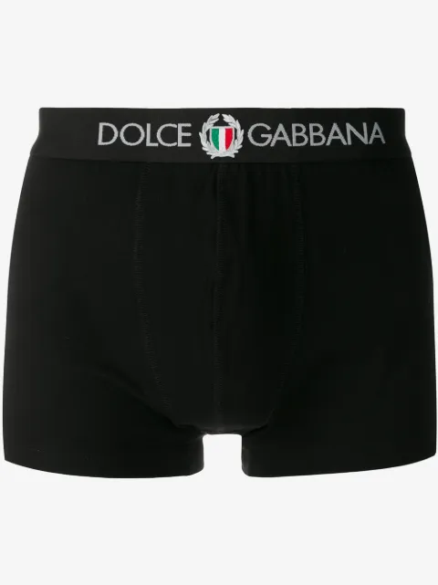 Dolce & Gabbana logo embroidered boxers