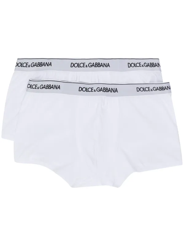 Dolce & Gabbana logo-waistband Boxer Briefs (pack Of two) - Farfetch