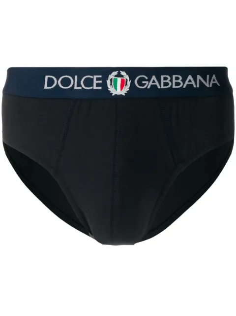 Dolce & Gabbana ropa interior con logo bordado