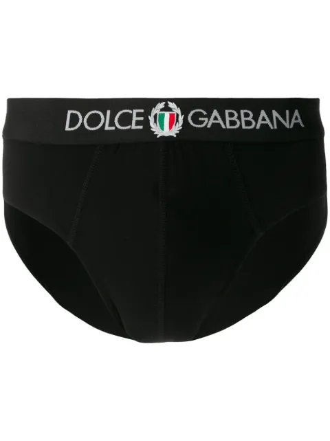 Dolce & Gabbana logo embroidered briefs