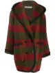 الصورة 1 من Guy Laroche Pre-Owned معطف كلاسيكي كاروهات بغطاء رأس