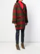 Guy Laroche Pre-Owned معطف كلاسيكي كاروهات بغطاء رأس