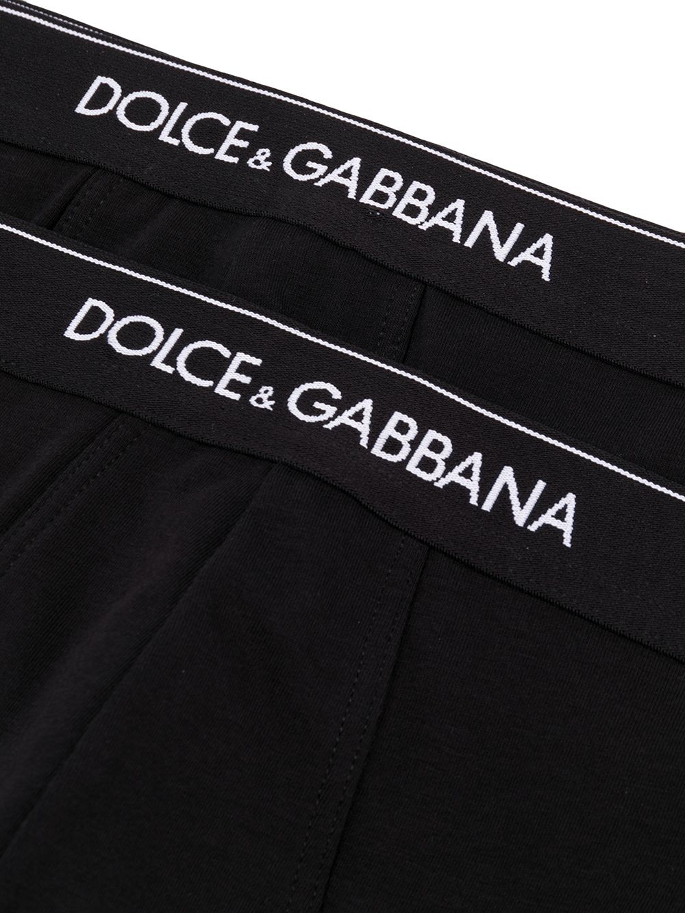 фото Dolce & gabbana комплект из двух трусов-брифов с логотипом