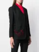 Valentino lace panel blazer