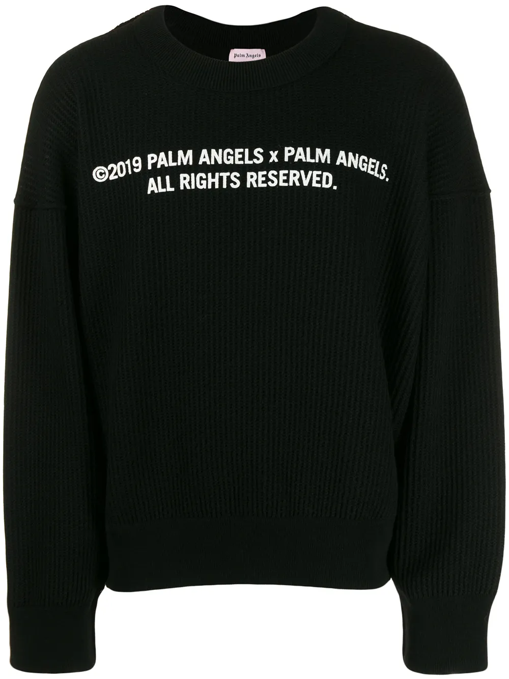 palm angels logo sweatshirt