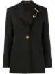 Image 1 of Versace tailored long-length blazer