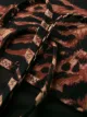 GANNI tiger print swimsuit