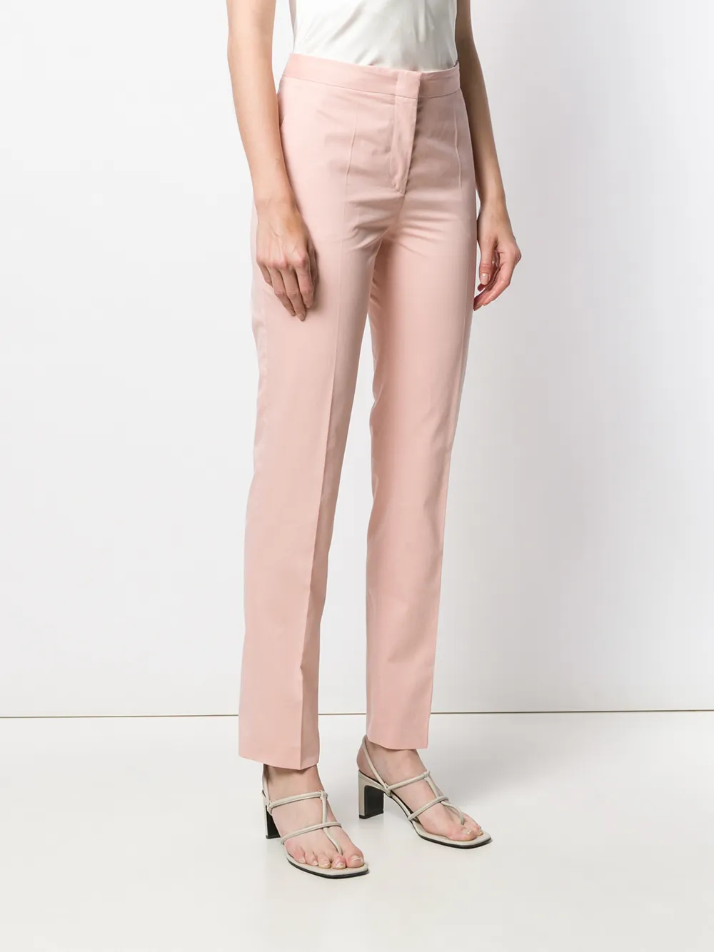 Alberta Ferretti Straight pantalon Roze