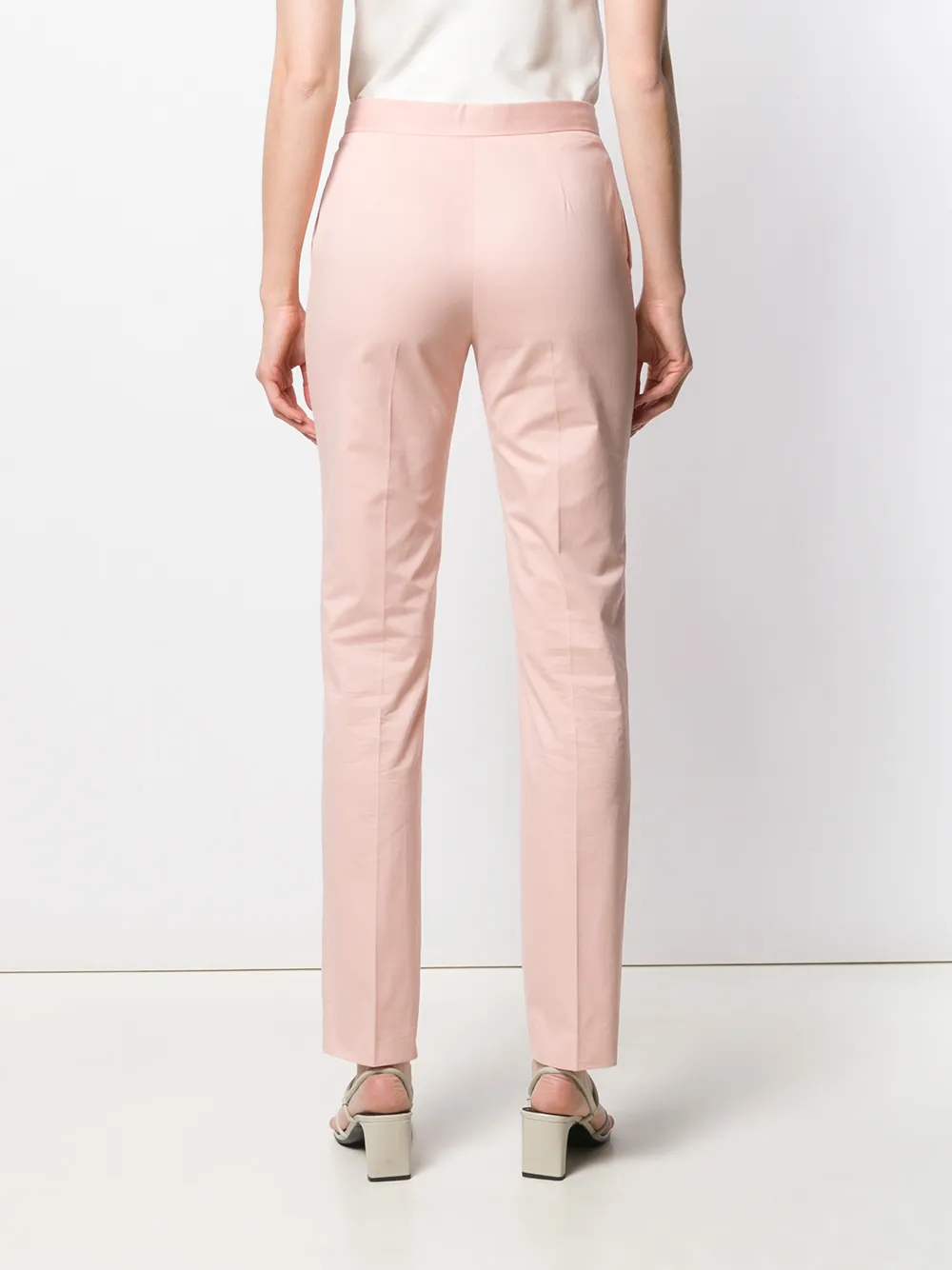 Alberta Ferretti Straight pantalon Roze