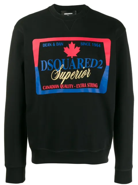 DSQUARED2 graphic logo sweatshirt