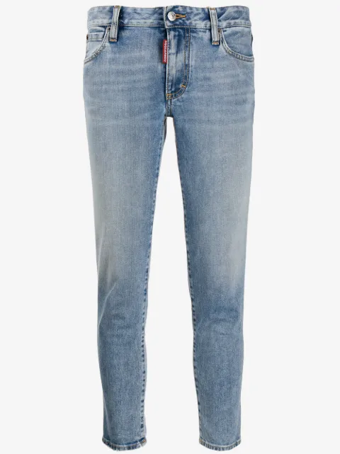 DSQUARED2 クロップド ジーンズ