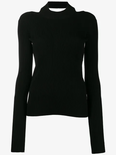 Helmut Lang tröja med öppen rygg
