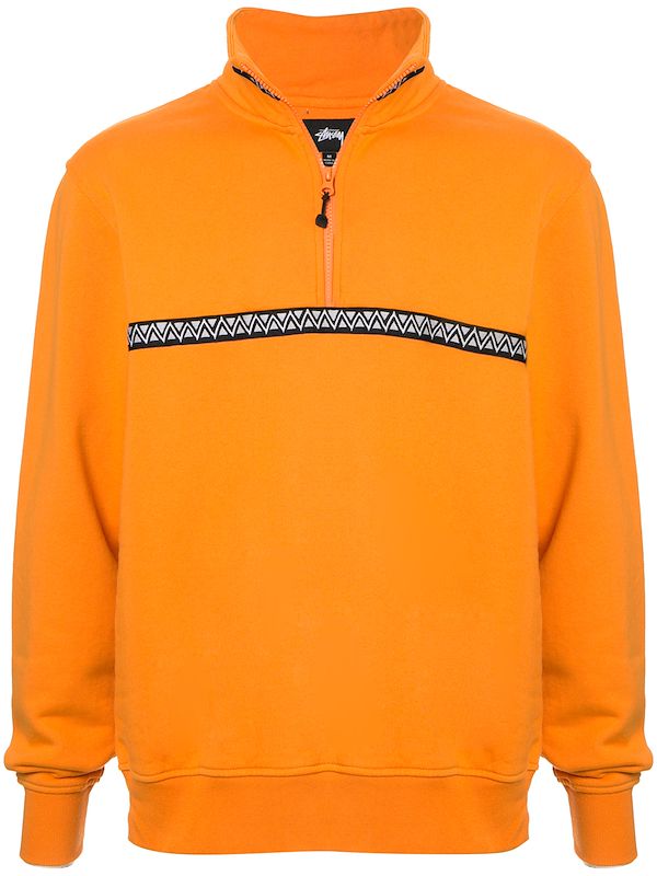 stussy yellow sweatshirt