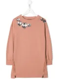 Andorine sequined sweatdress - Pink