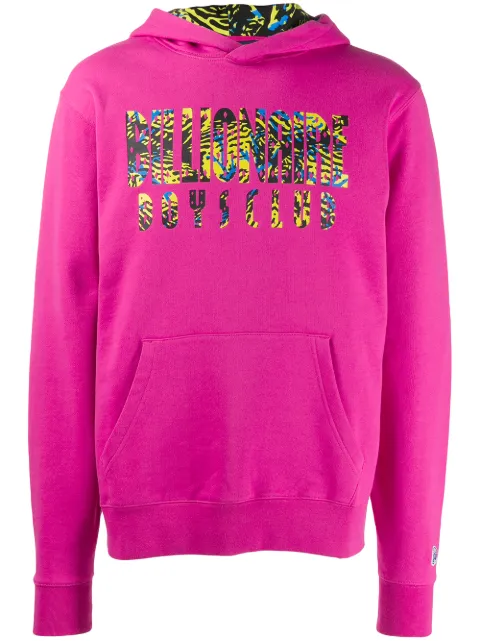 Billionaire Boys Club logo print hoodie